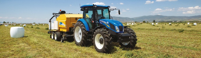 tracteur d'élevage New Holland