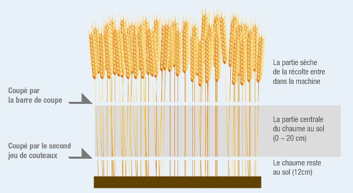 Principe de la dual stream new holland