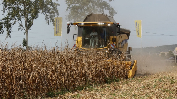 Un débit de chantier étonnant pour une conventionnelle.