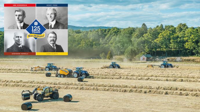 Anniversaire New Holland - La petite entreprise fondée en Pennsylvanie fête ses 125 ans !