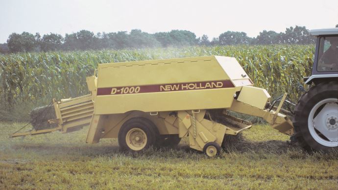 Presse BigBaler lors du lancement en 1987