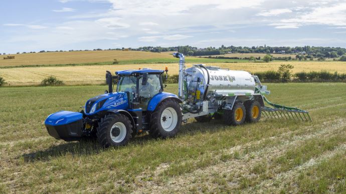 Énergie alternative - Premiers tours de roues imminents pour le tracteur New Holland T6 Methane Power