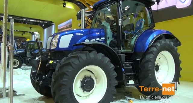 Tracteur à variation continue - T6 Autocommand le haut de gamme de New Holland